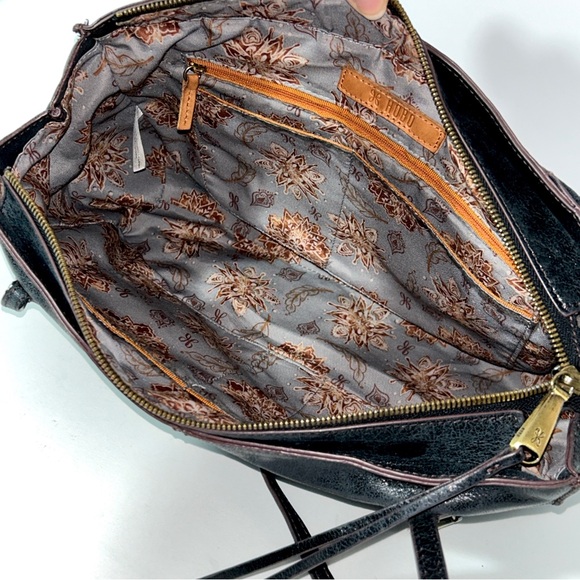 HOBO Vintage Elegant Black Leather Large Bag EUC - Picture 8 of 15